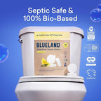 BLUELAND Toilet Bowl Cleaner Tablets, Lemon Cedar, Plastic-Free, No Harsh - Image 6