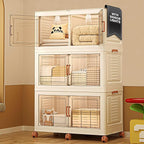 568QT/141Gal 3 Layer Stackable Storage Bins by FinchesCLUB