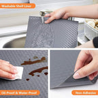 Shelf Liners for Kitchen Cabinets Refrigerator Liners Waterproof Kitchen - Image 5