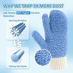 MIG4U Microfiber Dusting Gloves House Cleaning Glove - Image 2