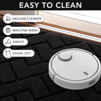 hicorfe Indoor Door Mat, Non Slip Door Mats, Absorbent Resist Dirt Entrance - Image 7