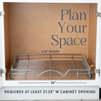 HOLDN’ STORAGE Pull Out Cabinet Organizer, Heavy Duty Caddy w/Lifetime Limited - Image 4