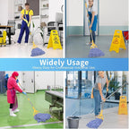 Commercial Mop with Extra Head Replacement, 63Inch Handle Heavy Duty Industrial - Image 6