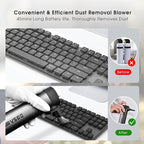 VSGO Electric Compressed Air Duster, Portable Cordless Handheld Air Blower - Image 2