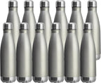 MEWAY 17oz Sport Water Bottle 12 Pack Vacuum Insulated Stainless Steel by MEWAY