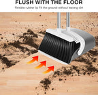 NACENA Broom and Dustpan Set, 52-in Long Adjustable Handle Broom Dustpan Combo - Image 5