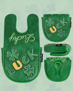 Golf Headcovers Golf Club Head Covers Four Leaf Clover Good Luck Charm - Image 7