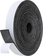Weather Stripping Door Seal Strip- 1 Inch X 1/16 Inch X 32Feet, Strong Adhesive by Amzjjle