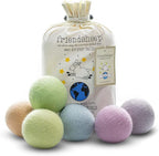 Friendsheep Wool Dryer Balls, Organic Reusable Fabric Softener Alternative by Friendsheep
