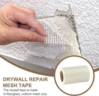 PATIKIL Drywall Repair Mesh Tape, 8 inch x 82 ft Fiberglass Repair Patch - Image 5