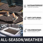 Yimobra Front Door Mat Outside Entrance 29.5x17, Waterproof Heavy Duty Outdoor - Image 5