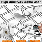 Drawer and Shelf Liner for Kitchen Cabinets Non-Adhesive Cabinet Liners for - Image 5
