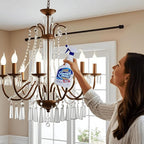 Sparkle Plenty Chandelier Cleaner Drip Dry Spray No Wipe - Image 4