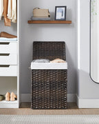 SONGMICS Laundry Hamper with Lid, 90L Clothes Hamper with 2 Removable Liner Bags - Image 9