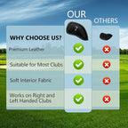 Golf 12pcs Thick Synthetic Leather Golf Iron Head Covers Set Headcover Fit All - Image 5