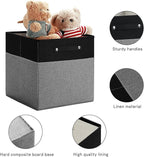 13 x 13 Inch Fine Linen Storage Bins - Image 6
