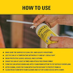 Stanley F905 Gaps & Cracks Sealant – Polyurethane Spray Foam Insulation - Image 4