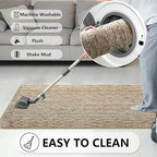 REFETONE Indoor Doormat, Front Door Mat 32"x48" Absorbent Rubber Backing Non - Image 6