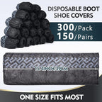 Zhanmai 300 Pack Disposable Shoe Covers Non Slip Disposable Large Foot Booties - Image 2