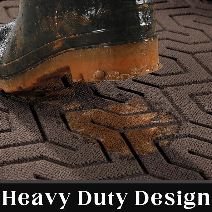 Yimobra Large Door Mat Outside Entrance 47x24, Waterproof Heavy Duty Outdoor - Image 3