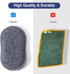 Multipurpose Sponges Kitchen, 6 Pack Reusable Non-Scratch Scrub Sponge - Image 6