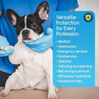 Inspire Nitrile Exam Gloves | The Original Quality Stretch Nitrile Cobalt Blue - Image 5
