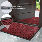 Yimobra Large Door Mat 36x24, All-Weather Waterproof Non-Slip Welcome Matt - Image 8