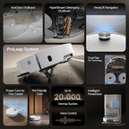 DREAME X50 Ultra White Robot Vacuum and Mop - Image 8