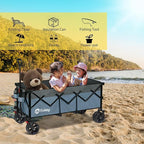 Sekey 48''L Collapsible Foldable Extended Wagon - Image 8