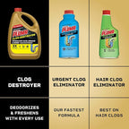 Liquid-Plumr Pro-Strength Clog Destroyer, Liquid Drain Cleaner, 80 Fluid Ounces - Image 10