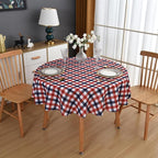Waterproof Plaid Tablecloth Fabric - Image 8