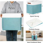 DULLEMELO Extra Large Storage Baskets, Fabric Storage Bins - Image 2