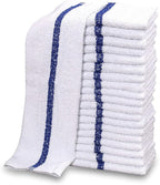 GOLD TEXTILES New Cotton Blend White Restaurant Bar Mops Kitchen Towels by GOLDTEXTILES