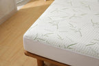 Twin Mattress Protector Waterproof Mattress Pad Washable Bamboo Rayon Mattress - Image 8