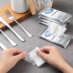 6 Pack/ 72 Pcs Silver Cleaner Wipes Silver Polish Jewelry Cleaner Cleaning - Image 4