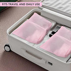 2 Pcs laundry bag with handles mesh laundry bags washing machine laundry totes - Image 8