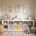 DECOMOMO Storage Cubes, Fabric Organizer Bins - Image 7