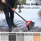 Heavy Duty Commercial Broom, Upgraded Angle Brooms - Image 7