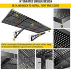 2-Pack 1.64x4ft Adjustable Garage Wall Shelving 560lbs Load Capacity Heavy Duty - Image 6