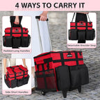 Rolling Cleaning Caddy Bag - Image 4