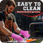 KITCHEN PERFECTION S Silicone Smoker Oven Gloves -Extreme Heat Resistant BBQ - Image 6