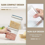Flip-Lock Airtight Food Storage Containers 4-PC, Leakproof Ring Seal Top - Image 5