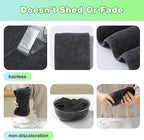 JOYMOOP Microfiber Towels for Cars, Dark Gray Reusable Car Towel, Quick Drying - Image 4