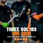 Herkules Grip Heavy Duty 8Mil Orange Nitrile Gloves, 3D Raised Diamond - Image 7