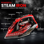Utopia Home Steam Iron for Clothes - Image 2