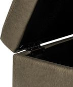 Adeco Fabric Storage Ottoman Bench - Image 9