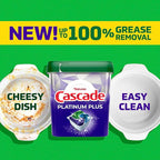 Cascade Platinum Plus Dishwasher Pods, Dishwasher Detergent, Dish Detergent Soap - Image 13