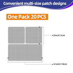 KING MOUNTAIN Grey Window Screen Repair Patch, Strong Adhesive & Waterproof - Image 4