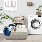 Large Collapsible Laundry Basket, Clothes Hamper - Image 7