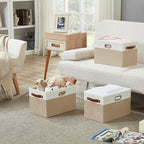 Large Collapsible Fabric Storage Bins - Image 5